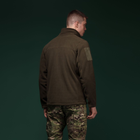 Флисовая кофта Ukrarmor Patrol Pullover Fleece Ranger green. Polyester, windproof (400886/XXXL) - изображение 5