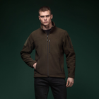 Флисовая кофта Ukrarmor Patrol Pullover Fleece Ranger green. Polyester, windproof (400886/XL) - изображение 2