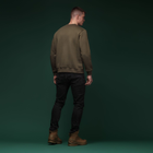 Свитшот Base Soft Ukrarmor Sweatshirt. Свободный стиль. Цвет Олива/Olive XL - изображение 6