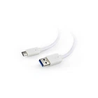 Дата кабель USB 3.0 AM to Type-C 1.8m Cablexpert (CCP-USB3-AMCM-6-W)[16727]