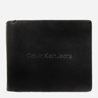 Портмоне чоловіче шкіряне Calvin Klein Jeans K50K512059-BEH Чорне (8720639017096)