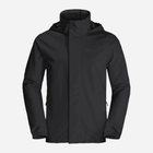 Вітровка чоловіча Jack Wolfskin Stormy Point 2L Jkt M 1111142_6000 L Чорна (4064993496543) - зображення 6