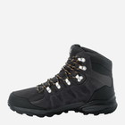 Buty trekkingowe męskie Jack Wolfskin Refugio Texapore Mid M 4049841_6357 41 Ciemnoszare (4060477907925) - obraz 3