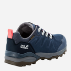 Buty sportowe trekkingowe damskie z membraną Jack Wolfskin Refugio Texapore Low W 4050821_1199 37 Granatowe (4060477908656) - obraz 4