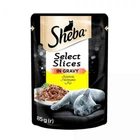 Вологий корм для кішок Sheba Select Slices з куркою у соусі 85 г