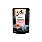 Вологий корм для кішок Sheba Select Slices з лососем у соусі 85 г