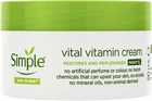 Нічний вітамінний крем Simple Vital Vitamin Night Cream Kind to Skin 50 мл (8710447485552)