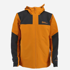 Kurtka zimowa męska sportowa Jack Wolfskin Jasper Ins Jkt M A61872_M0043 S Pomarańczowa (4064886335980) - obraz 1