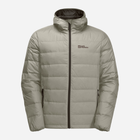 Пуховик зимовий короткий чоловічий Jack Wolfskin Ather Down Hoody M 1207671_A0029 M Бежевий (4064886343589) - зображення 1