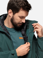 Пуховик двосторонній короткий чоловічий Jack Wolfskin Pilvi Down Jkt M 1207701_6000 XL Чорний (4064993896602) - зображення 4