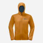 Kurtka wiatrówka męska z kapturem Jack Wolfskin Bornberg Hoody M 1307471_M0043 3XL Pomarańczowa (4064886339537) - obraz 2