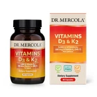 Витамины и минералы Dr. Mercola Vitamins D3 & K2 5000 IU/180 mcg, 90 капсул