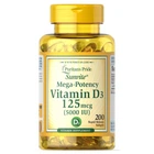 Вітаміни та мінерали Puritan's Pride Vitamin D3 5000 IU, 200 капсул