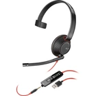 Гарнітура провідна Poly On-ear Blackwire 5210 Black (8X230AA)