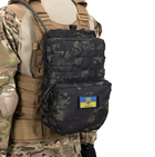 Штурмова панель рюкзак-подсумок Solve з системою MOLLE Dark Multicam і відділенням для гідратора KT6005280