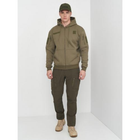 Реглан тактичний Mil-tec з капюшоном на блискавці Tactical hoodie Olive 11472012 XL - зображення 2