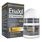 Антиперспірант чоловічий Etiaxil Détranspirant Men Peaux Sensibles Roll-On для чутливої шкіри, 15 ml