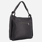 Torebka shopper damska ze skóry naturalnej Venezia D001LEBLTOR035 Czarna (5906140573839) - obraz 3