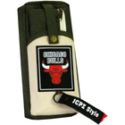 Пенал Cool For School 2 отделения Chicaco Buliis черный (J-2390-1-green)