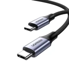 Кабель PD3.1 USB-C 240W UGREEN US535 Type-C to Type-C для быстрой зарядки ноутбука, планшета, смартфона 5А 48V Supercharge Space Grey 2m (90440)