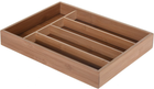 Organizer na sztućce Excellent Houseware bambusowy 35 cm (8719202934526)