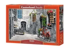 Пазл Castorland puzzle Очаровательная аллея с красным велосипедом, 500 эл. (B-53339)