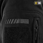 Тактическая куртка M-Tac флисовая Windblock Division Gen.II Black черная 3XL - изображение 4