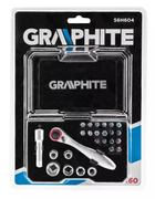 Końcówki wkrętakowe GRAPHITE 26 szt. 56H604 (5902062024435) - obraz 2