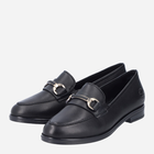 Loafersy damskie skórzane RIEKER 46262-01 39 (6UK) 25.7 cm Czarne (4061811692989) - obraz 3