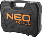 Набір інструментів Neo Tools 1/2", 1/4", CrV 86 шт (10-060) (5907558465976) - зображення 8