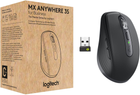 Mysz Logitech MX Anywhere 3S for Business Wireless/Bluetooth Black (910-006958) - obraz 8