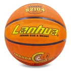 Мяч баскетбольный резиновый LANHUA Super soft Indoor S2104 №5 оранжевый