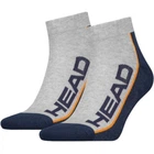 Шкарпетки Head Qperformance Quarter 781009001-870 2 пари Синій/Сірий 35-38 (8718824546490)