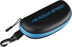 Чехол для очков Aqua Speed GOGGLE CASE 0097 черный, голубой Уни 7х19 см 5908217600097