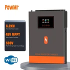 Гибридный инвертор PowMr POW-HVM6.2M-48V-N 6200 Вт 220 В + Wi-Fi