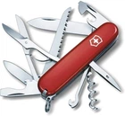 Многофункциональный складной нож 91 мм Victorinox Huntsman 4 слоя 15 функций глянцевый Красный (1.3713)