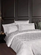 Односпальний комплект First Choice Nichol Raindrops Жаккард 160х220 см наволочки 50х70 см, 70х70 см