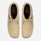 Mokasyny męskie Clarks Originals Wallabee Boot 26155516 41.5 Beżowe (5059304189893) - obraz 4