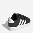 Дитячі кеди для хлопчика adidas Grand Court 2.0 CF GW6523 22 Чорні (4065426050745) - зображення 4