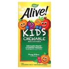 Вітаміни та мінерали Nature's Way Alive! Kids Chewable Multivitamin, 120 жувальних таблеток - Апельсин-ягоди