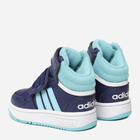 Дитячі кеди для хлопчика adidas Hoops Mid 3.0 AC I IF5314 27 Сині (4066756636869) - зображення 3