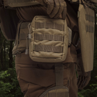 Подсумок утилитарный L. Ukrarmor Крепление Molle. Cordura 500D. Койот. - изображение 5