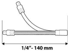 Przedłużacz elastyczny NEO Tools 1/2" 190 mm 08-558 (5907558402674) - obraz 2