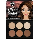 Палетка для контуринга W7 LIFT and SCULPT FACE SHAPING CONTOUR PALETTE-21г.