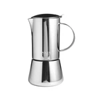 Гейзерная кофеварка 350 мл Adler AD 4419 Steel (Niz15425)