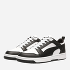 Чоловічі кеди низькі Puma Rebound V6 Low 39232801 42.5 Білий/Чорний (4099683263518) - зображення 3