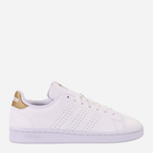 Tenisówki damskie skórzane adidas Advantage GW4845 36 Biały/Złoty (4064049000595) - obraz 1