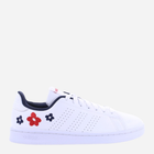 Tenisówki damskie z eko skóry adidas Advantage HR0245 38.5 Biały/Ciemnoniebieski (4066748314331) - obraz 1