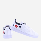 Tenisówki damskie z eko skóry adidas Advantage HR0245 36.5 Biały/Ciemnoniebieski (4066748310647) - obraz 3