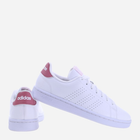 Жіночі кеди низькі adidas Advantage HR0322 41.5 Білий/Темно-рожевий (4066748730155) - зображення 3